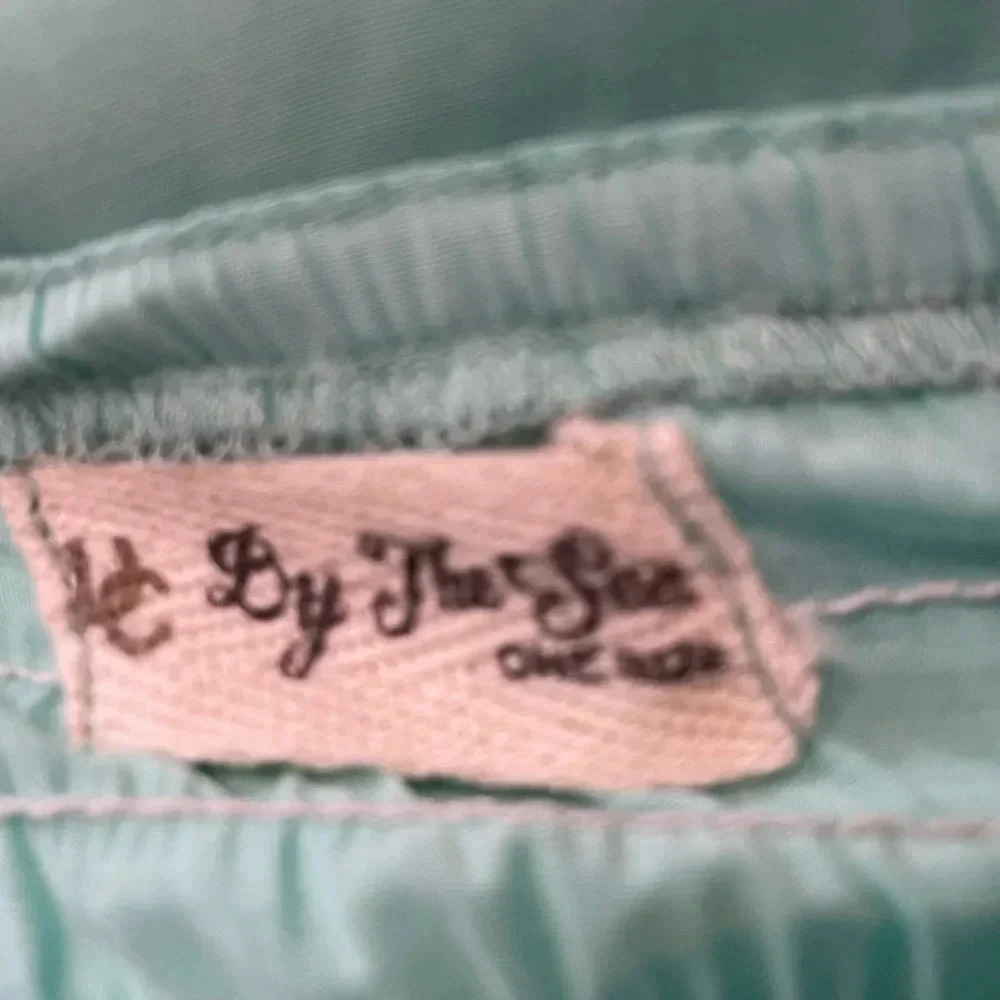🌸 BY THE SEA Strapless Ocean Green Dress - Picture 7 of 8